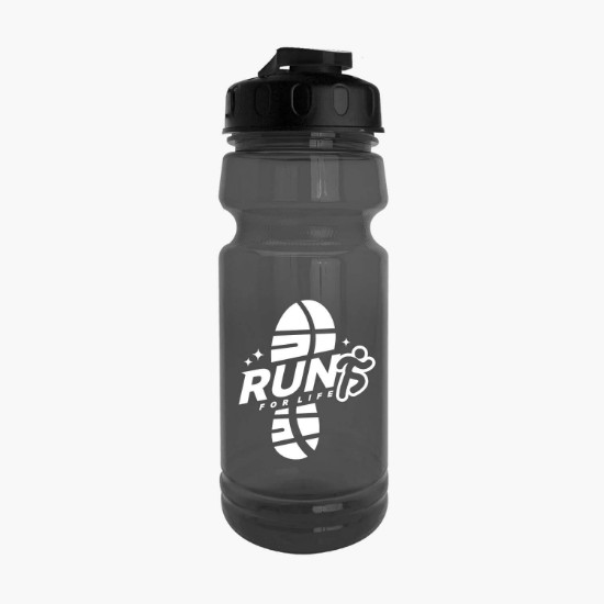 24 oz. Trainer UpCycle rPET Sports bottle with USA Flip Lid
