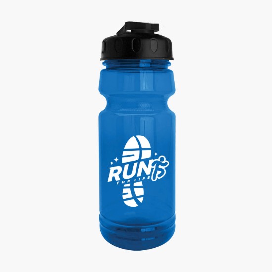 24 oz. Trainer UpCycle rPET Sports bottle with USA Flip Lid