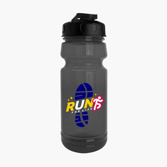 24 oz. Trainer UpCycle rPET Sports bottle with USA Flip Lid - Full Color