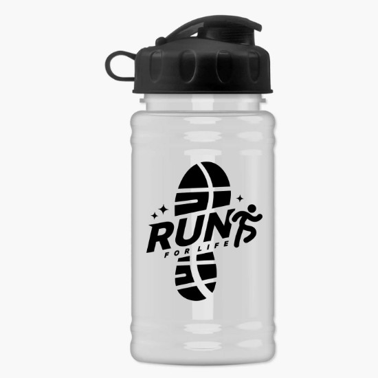 16 oz. UpCycle Mini rPET Sports Bottle with Flip Lid