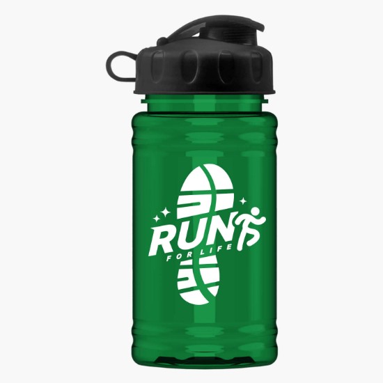 16 oz. UpCycle Mini rPET Sports Bottle with Flip Lid