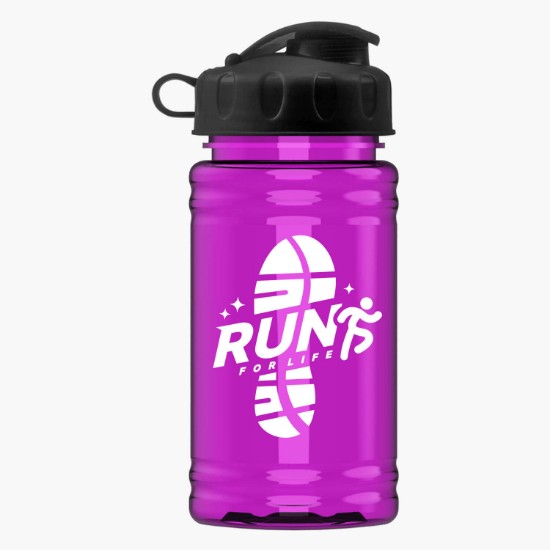 16 oz. UpCycle Mini rPET Sports Bottle with Flip Lid
