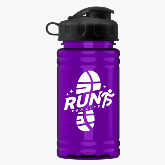 16 oz. UpCycle Mini rPET Sports Bottle with Flip Lid