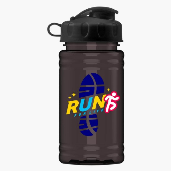 16 oz. UpCycle Mini rPET Sports Bottle with Flip Lid - Full Color