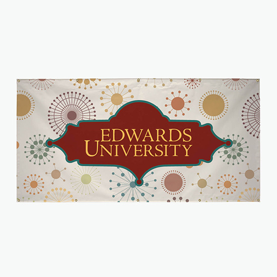 4' x 8'  Full Color Value Outdoor Banner - Single Sided
