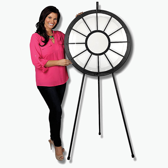 12 Slot Dry Erase Cut-Out Prize Wheel - 31