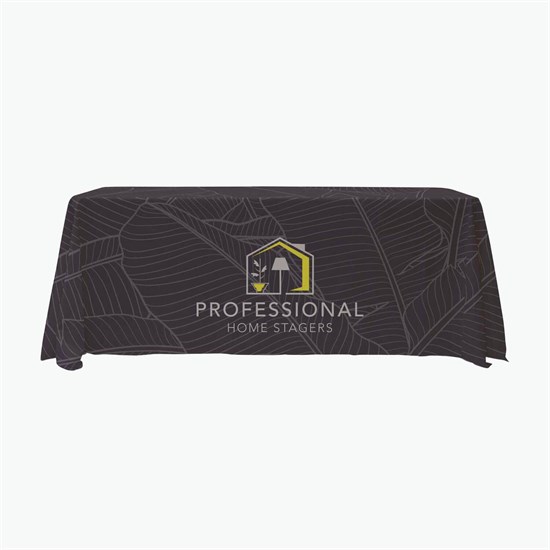 6' Lightweight Open Back Full Color Table Cover