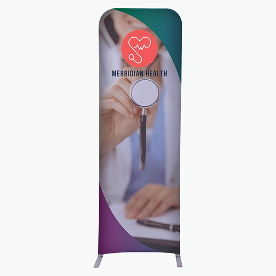 EuroFit Recycled Straight Wall Banner - 6' x 2'