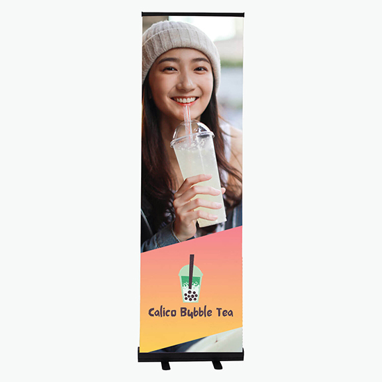 24'' PVC-Free Economy Retractor Banner