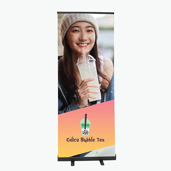 31.5'' PVC-Free Economy Retractor Banner