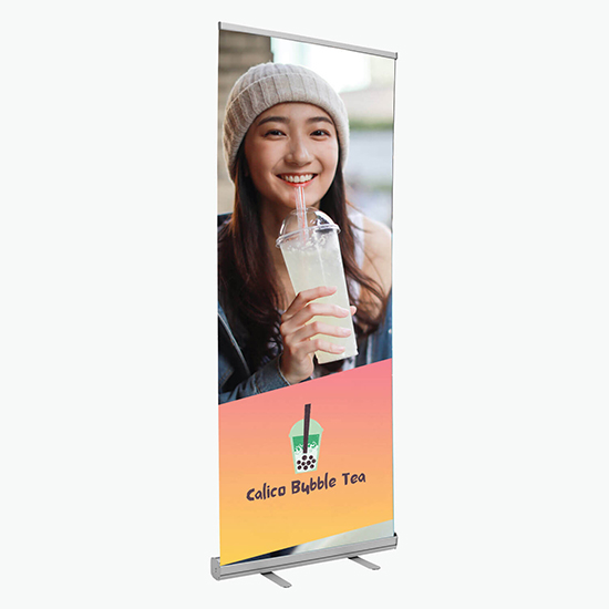 31.5'' PVC-Free Economy Retractor Banner