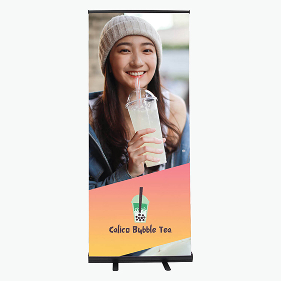 33.5'' PVC-Free Economy Retractor Banner
