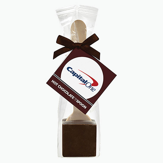 Single Hot Chocolate on a Spoon
