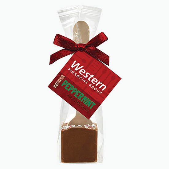 Single Hot Chocolate on a Spoon