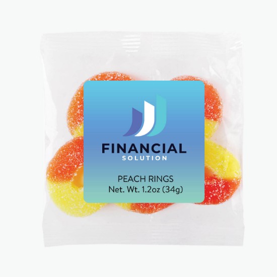 Taster Packet - Peach Rings - 1.3 oz