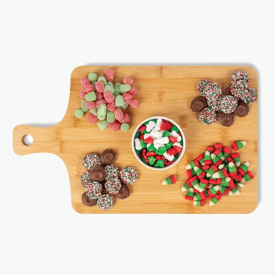 Holiday Treats Charcuterie Tray in Custom Box