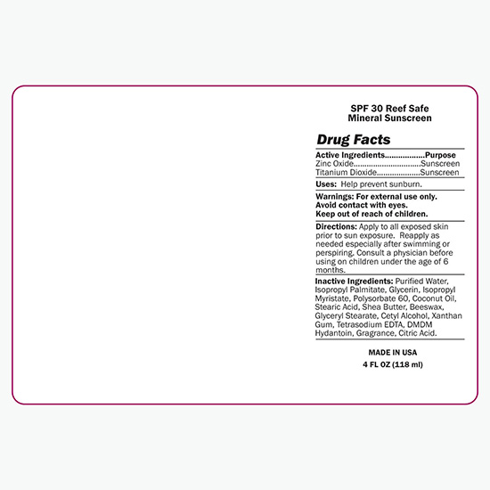 THIS ITEM IS TEMPORARILY UNAVAILABLE - SPF 20 Happy Reef Mineral Sunscreen - 1 oz