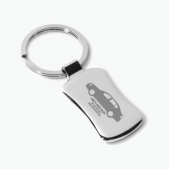 Gianna Engraved Metal Key Holder