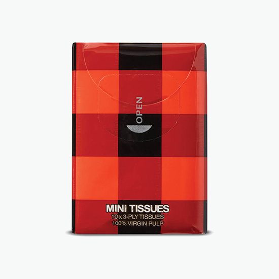 Buffalo Plaid Mini Tissue Pack