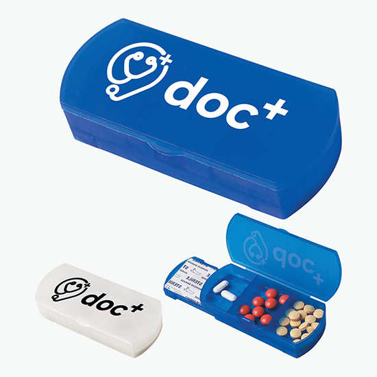 Pill Box and Bandage Dispenser Combo - 24-Hour Production