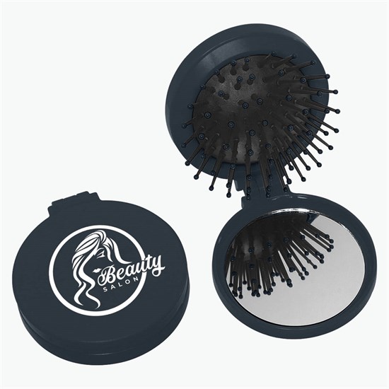 Travel Brush and Mirror Compact - 24-Hour Production
