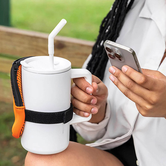 Kangaroo Neoprene Bottle Pouch - Full Color