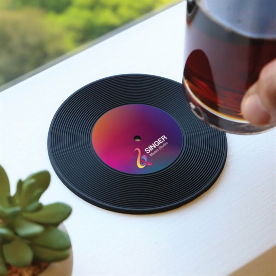 Vintage Record Coaster - 24-Hour Production