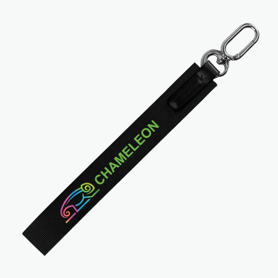 Full Color Carabiner Wrist Strap Key Holder