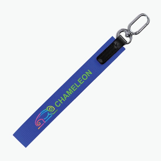 Full Color Carabiner Wrist Strap Key Holder