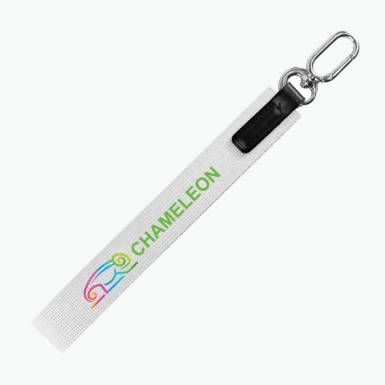 Full Color Carabiner Wrist Strap Key Holder