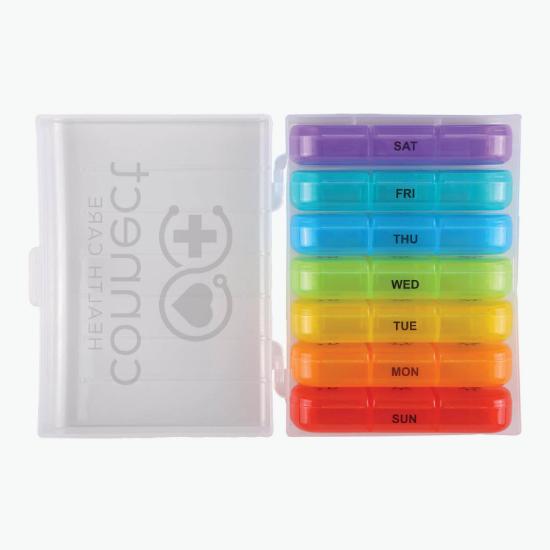21-Compartment Pill Box