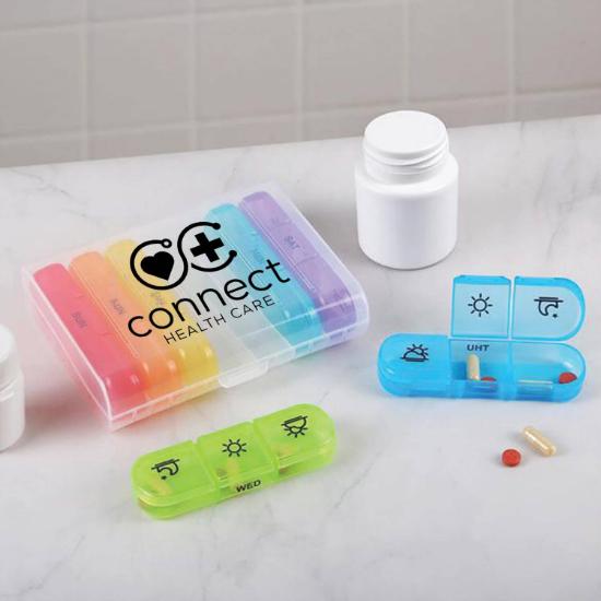 21-Compartment Pill Box