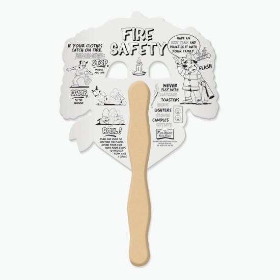 Fun Mask Face Fan - Fire Safety