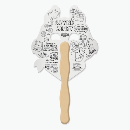 Fun Mask Face Fan - Saving Money