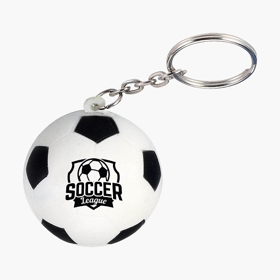 Stress Reliever Keychain - Soccer Ball