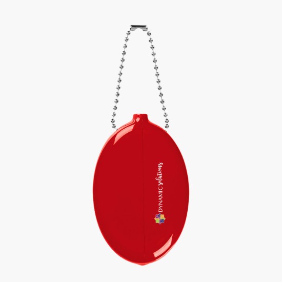 Old School Squeeze Coin Pouch Keychain - 24-Hour Production