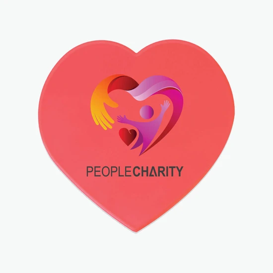 Full Color Large Heart Pill Box
