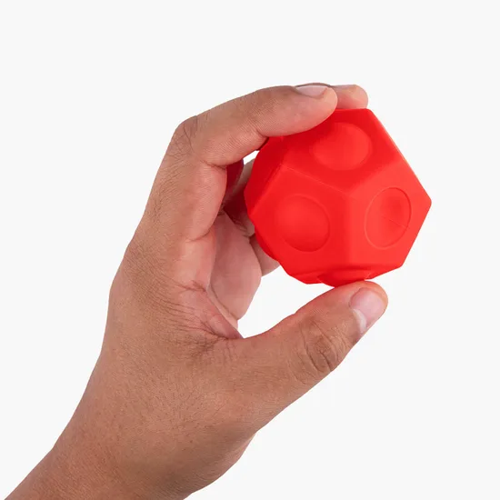 Geo Ball Push Pop Stress Reliever