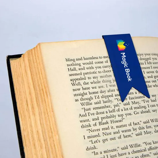 Magnetic Bookmark Set - Full Color