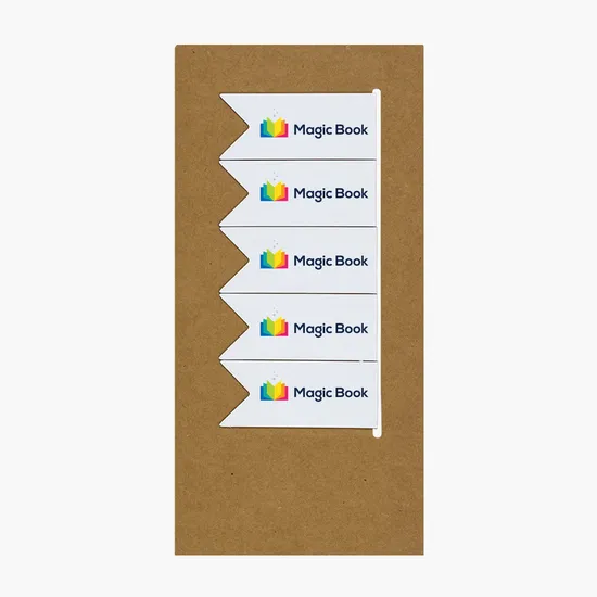Magnetic Bookmark Set - Full Color
