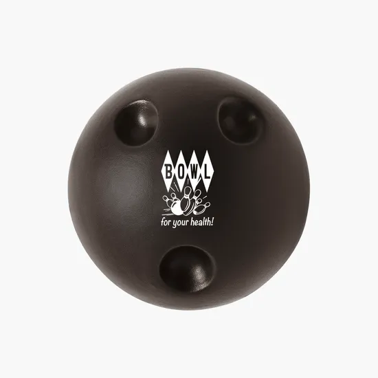 Bowling Ball Shape Stress Ball - 24-Hour Production
