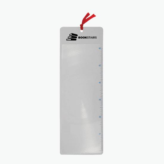 Pocket Book Sheet Magnifier with Ruler