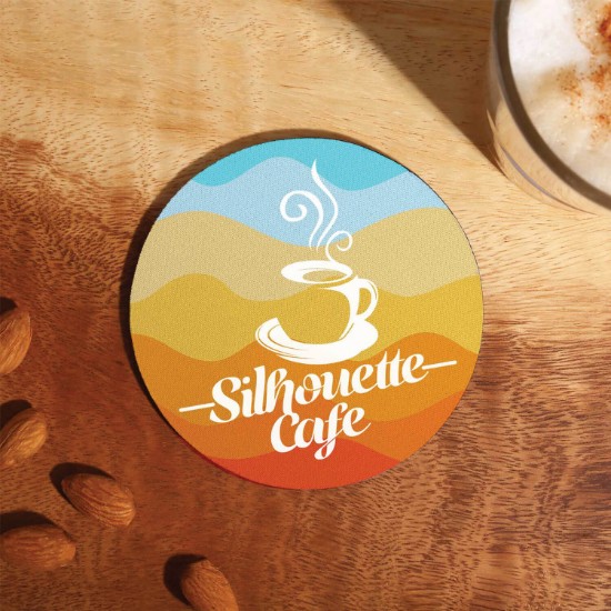 reGen Recycled Full Color Coaster - Round