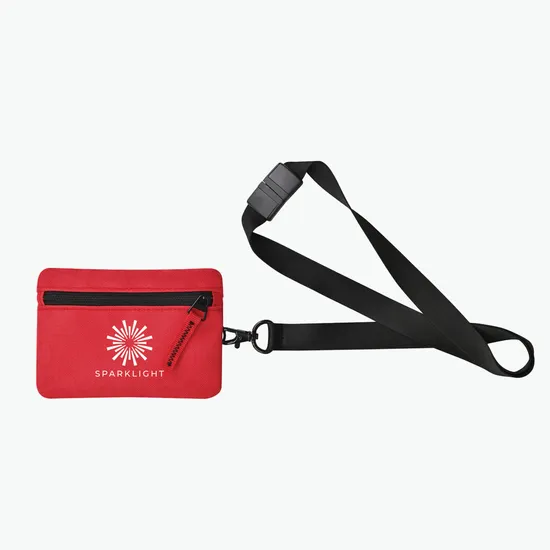 Rally Recycled ID Pouch Lanyard
