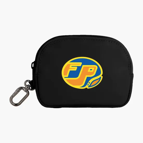Branson Round Recycled Zipper Pouch - Full Color