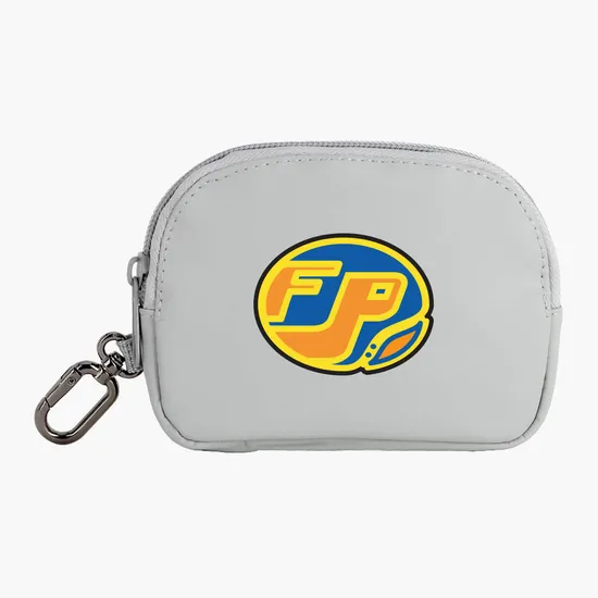 Branson Round Recycled Zipper Pouch - Full Color