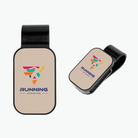Recycled Sunglass Visor Clip - Full Color