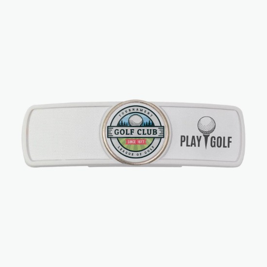 SNAPS Printed Hat Strap Ball Marker
