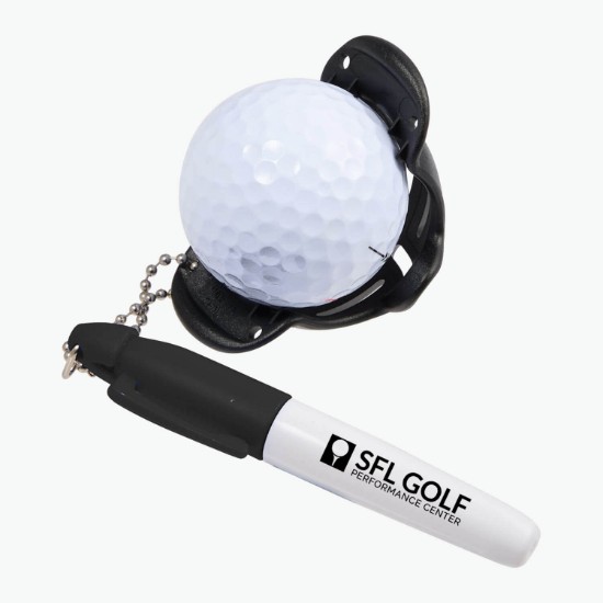 Golf Ball Stencil with Marker