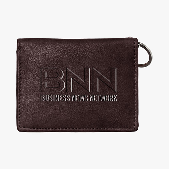 Genuine Leather ID Holder - Debossed